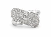 Anillo Crivelli Mujer in Oro blanco Diamante 302-N32M-AN